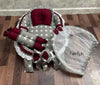 FABRIFY Reversible Baby Nest with Customised Mustard Seeds Pilow Set