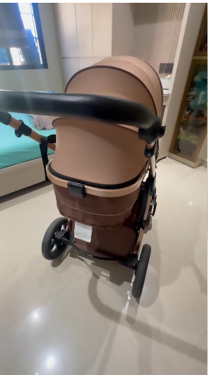 HUNY HUNY 4 in 1 Z Fold stroller pram Travel System With Carry Cot