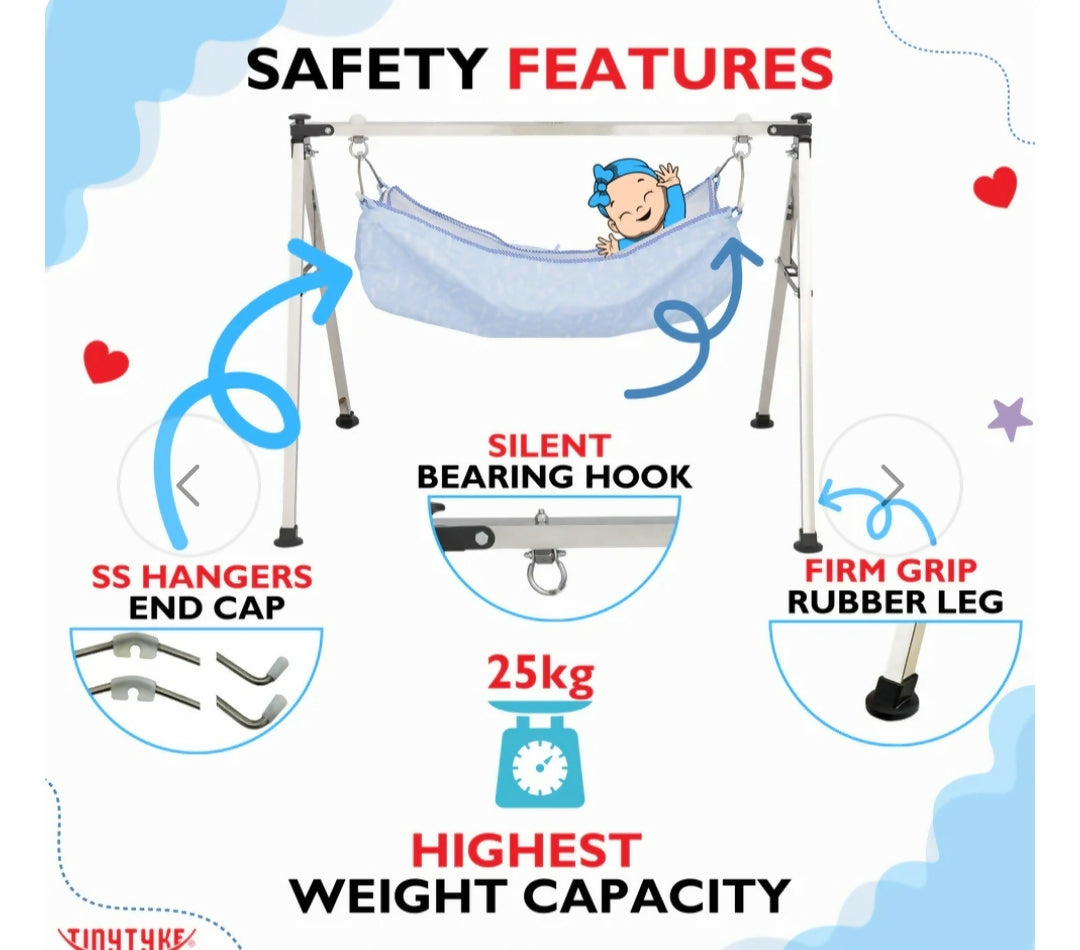 TINY TYKE  Automatic Baby Cradle