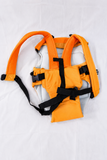 4-in-1 Ergonomic Baby Carrier Adjustable Breathable Orange B092