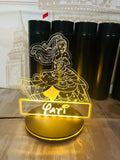 Personalised kids night lamp