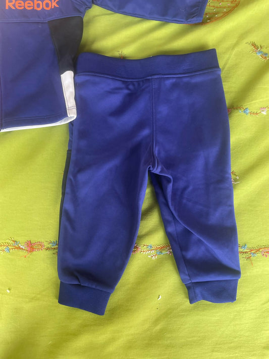 Reebok Baby and Toddler Boy Hoodie, Bodysuit and Jogger Pant Set