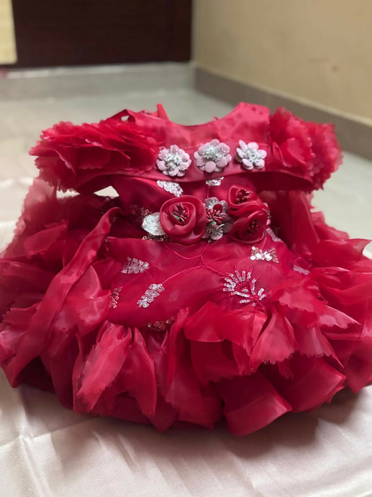 Buy 1st Birthday Frock for Baby Girl – Adorable and Comfortable Dress for Her Special Day

