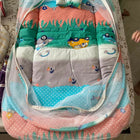BABYHUG Bedding Set with Mosquito Net and Pillow – Comfortable, Protective & Travel-Friendly Baby Bedding Solution