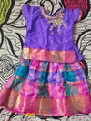 Silk Top with Lehenga for Baby Girl