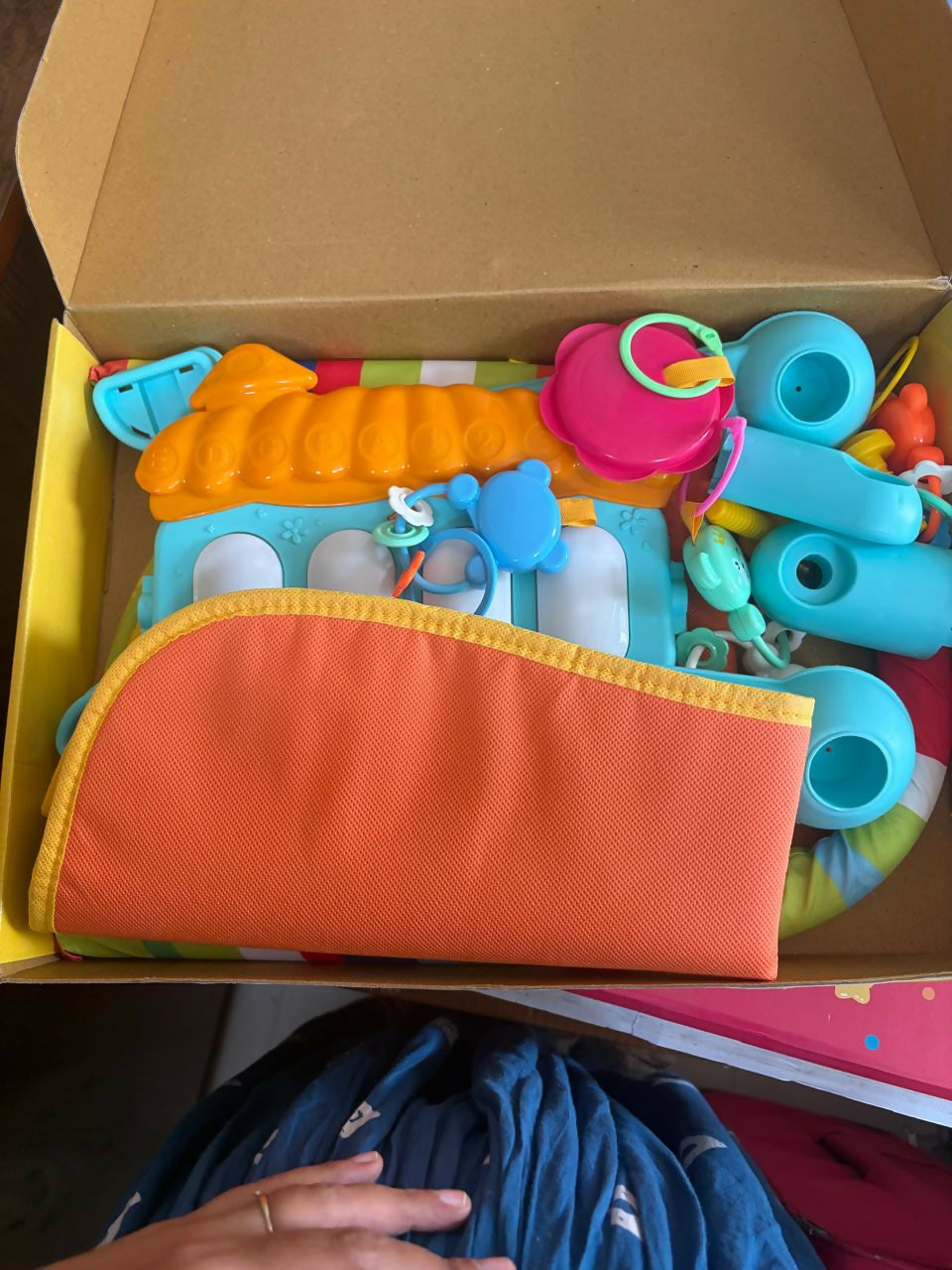 Baby Play Mat Gym – Soft & Interactive Activity Mat for Baby’s Early Development