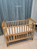 BabyTeddy® 16 in 1 Original Patented Baby Crib, Baby Cot, Toddler Bed,Cradle Rocker,Convertible Desk,Kid’s Sofa Mode Mosquito Net,Soft Mattress Diaper Changing Station