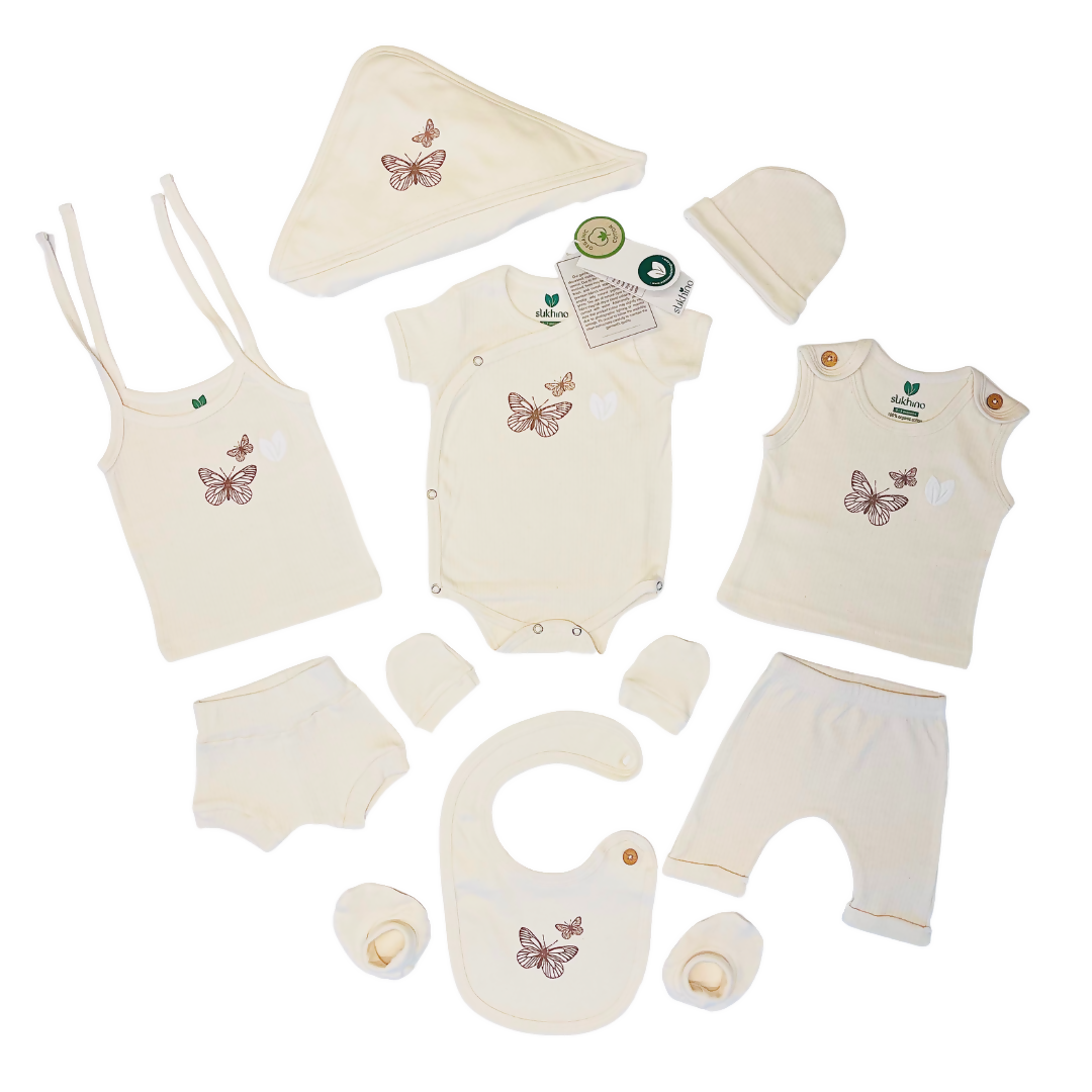 Natural Printed & Drop Needle Sets