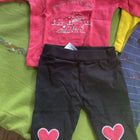 SIMPLY AND  GJ Baby Pyjama And Tshirt (0-3 months) - Set of Two