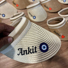Personalised Beach Visor Caps