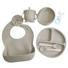 NAUTILUS 9-Piece Silicone Baby Feeding Set – Safe, Durable & Complete Mealtime Solution for Babies & Toddlers