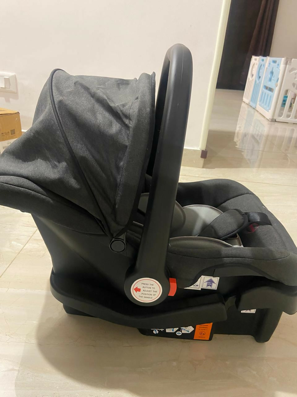 R For RABBIT PICABOO Grand 4 in 1 Multipurpose Baby Carry Cot Cum Car Seat
