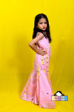 Adorn your child in the adorable Marshmallow Baby Pink Jumpsuit – a perfect blend of comfort and style for any occasion, featuring easy snap buttons and breathable fabric.