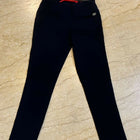 TINY GIRL Blue stretchable jeggings for girls, offering a stylish, comfortable fit with an elastic waistband, perfect for any occasion.