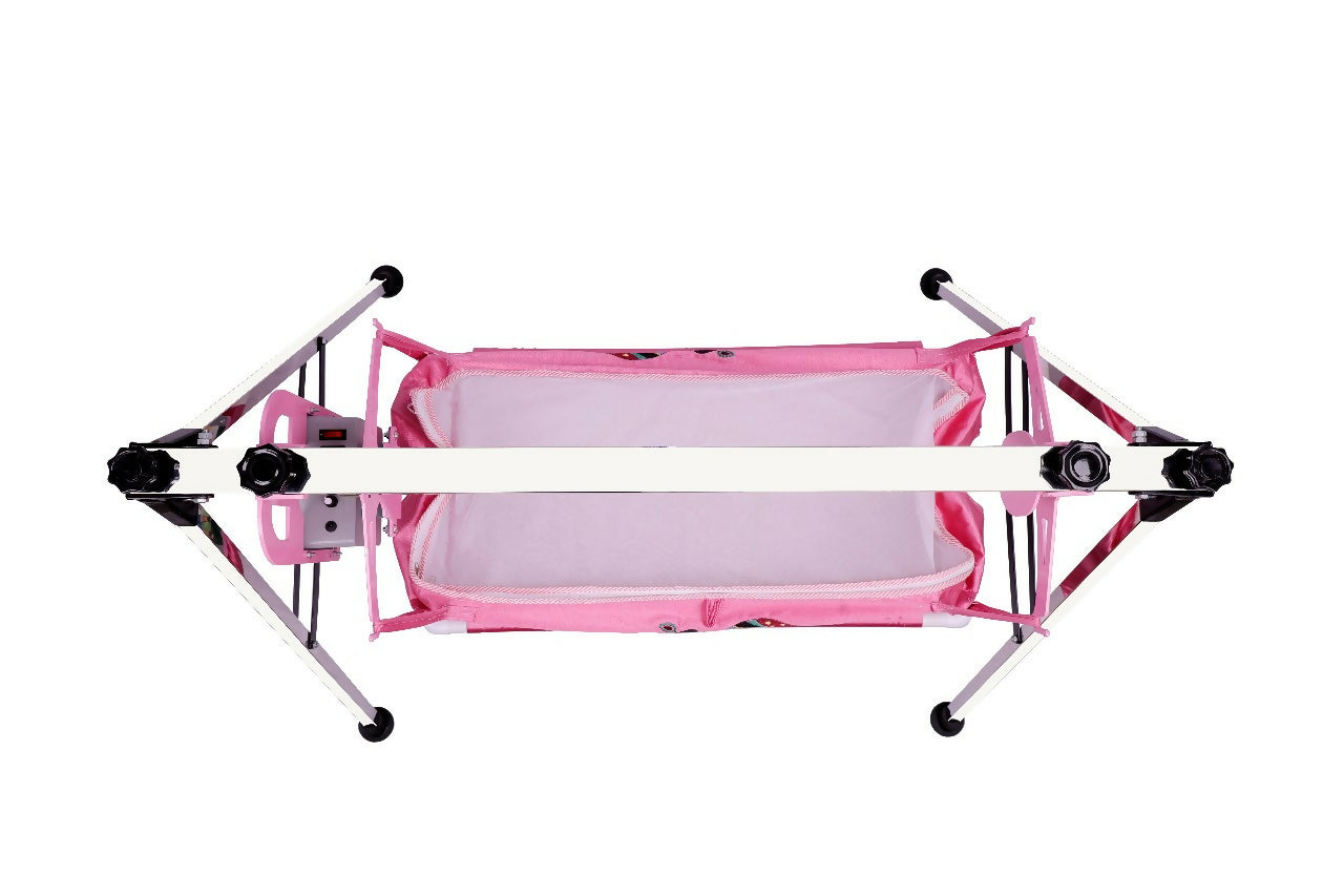 Effortlessly rock your baby to sleep with the Automatic Cradle Kit—gentle, quiet, and perfect for peaceful naps!