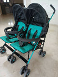 R for Rabbit Ginny And Johnny Twin Baby Stroller/Pram