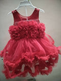 Red Party Wear Frock For Baby Girl