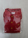 FabIndia Red Kurta & Yellow Pyjama Set – Stylish and comfortable traditional attire for kids, perfect for festivals and celebrations.