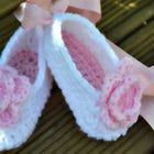 Crochet booties