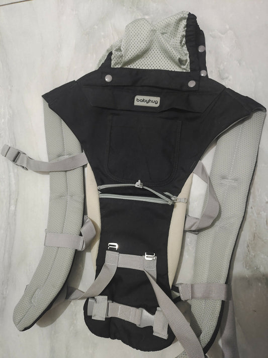 BABYHUG Harmony 7-in-1  Ergonomic Baby Carrier Without Hip Seat