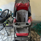 CHICCO Cortina Stroller/Pram, Red & grey 