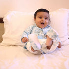 Baby in pajamas & Kurta