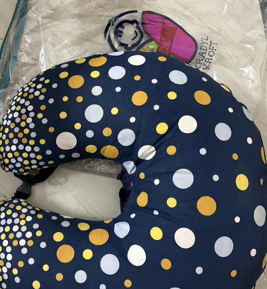 KRADYL KROFT Ultrasoft Feeding Pillow| with belt and 100% cotton removable cover