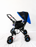 LuvLap Reversible Handle Stroller Foldable Reclining Baby Pram
