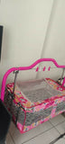 Foldable Baby Jhula / Cradle,pink 
