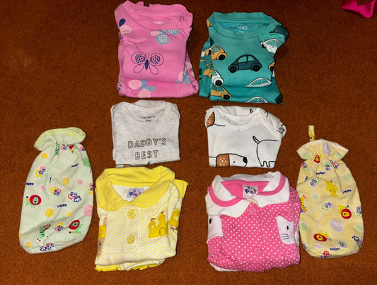 Upgrade your baby girl's wardrobe with the Baby Girl Clothes Combo – a versatile set of stylish, comfortable outfits perfect for any occasion.