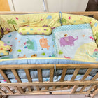 HUNY HUNY wooden baby crib – safe sleep, elegant design, and comfort for your little one.

