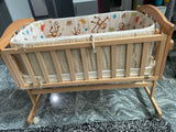 BABYHUG Lonia Wooden Cradle - PyaraBaby