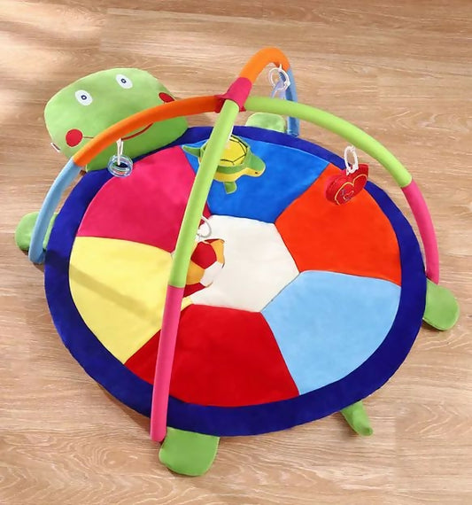 Spark your baby's curiosity with the BABYHUG Play Gym - a cozy and colorful space for endless fun and early development.