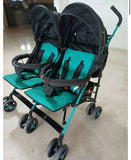 R FOR RABBIT Ginny & Johnny Twin Stroller