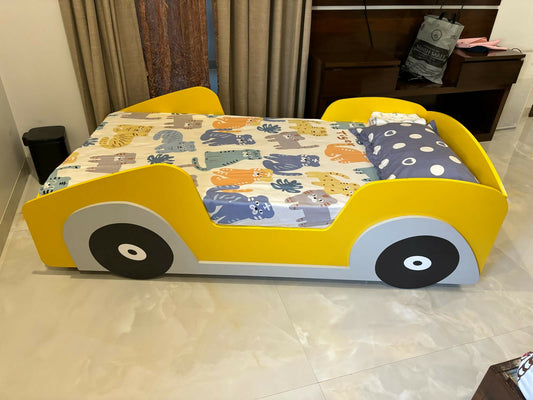 BOINGG Car Shaped Baby Bed