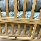 HUNY HUNY wooden baby crib – safe sleep, elegant design, and comfort for your little one.

