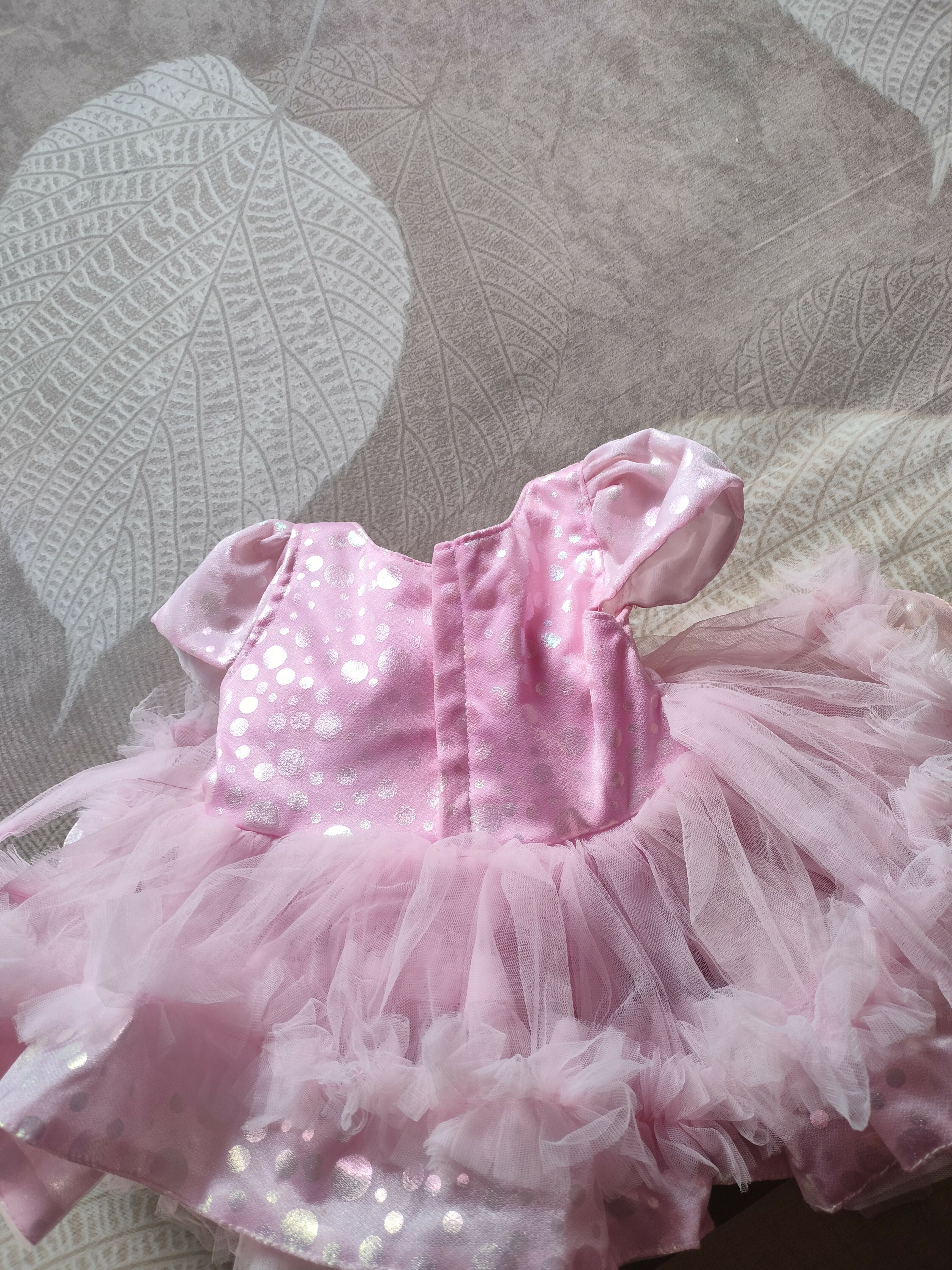Pink frock for baby girl - PyaraBaby