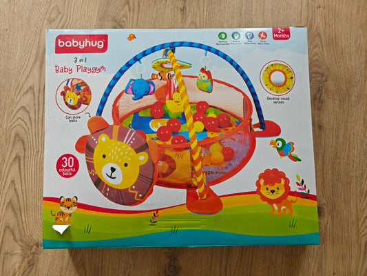 BABYHUG  3 in 1  Baby Play Gym/Activirty Centre