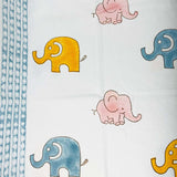 Kids Cute Elephant Towel 60x30 Inches - PyaraBaby