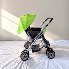 Little Pumpkin Kiddie Kingdom Baby Stroller Pram Reversible Handle Green B191