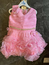 1st Birthday Floral Frock for Baby Girl