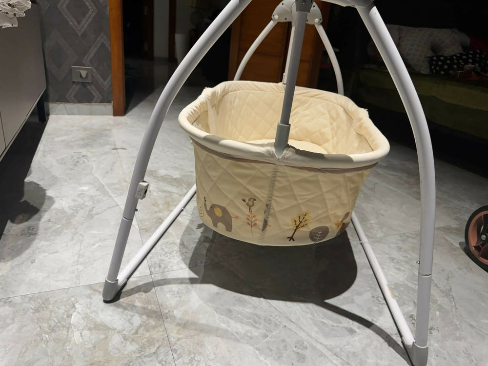 R FOR RABBIT Lullabies Manual Baby Cradle