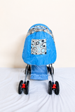 LuvLap Sunshine Reversible Handle Baby Stroller Foldable Travel Pram