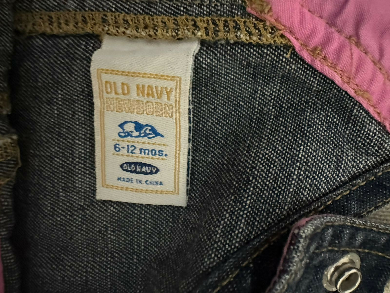 OLD NAVY Denim Frock/Dress – Casual, Trendy & Comfortable for Kids