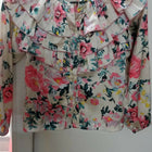 Beautiful satin frilled top