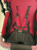 Experience the BABYHUG Symphony Stroller/Pram with Reversible Handle and 5 Point Safety Harness, offering adjustable seating, reclining backrest, and a spacious storage basket for ultimate comfort and convenience.