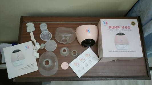 BUMP2CRADLE PUMP N GO Electric Breast Pump – Comfortable, Portable & Efficient Breastfeeding Aid for Moms