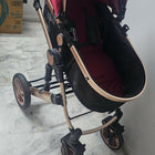 Babyhug majestic Stroller cum carry cot with canopy