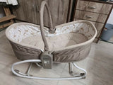 Buy Babyhug Opal 3 in 1 Cozy Manual Rocker cum Sleeper – Versatile Baby Rocker with Mosquito Net, Soothing Vibrations & Music

