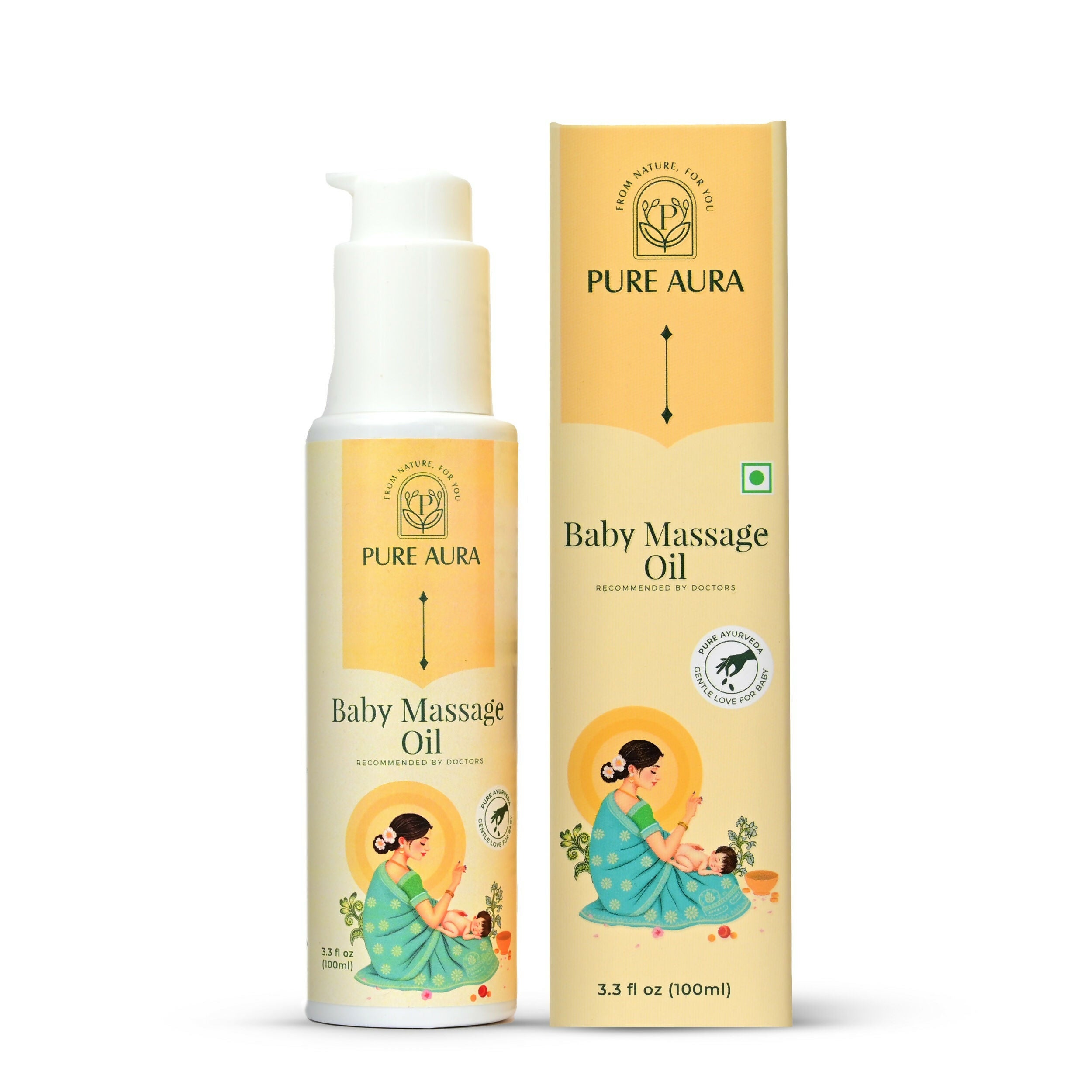PURE AURA  Baby Massage Oil